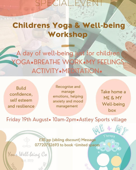 Join us for a Children's Yoga and Wellbeing Workshop