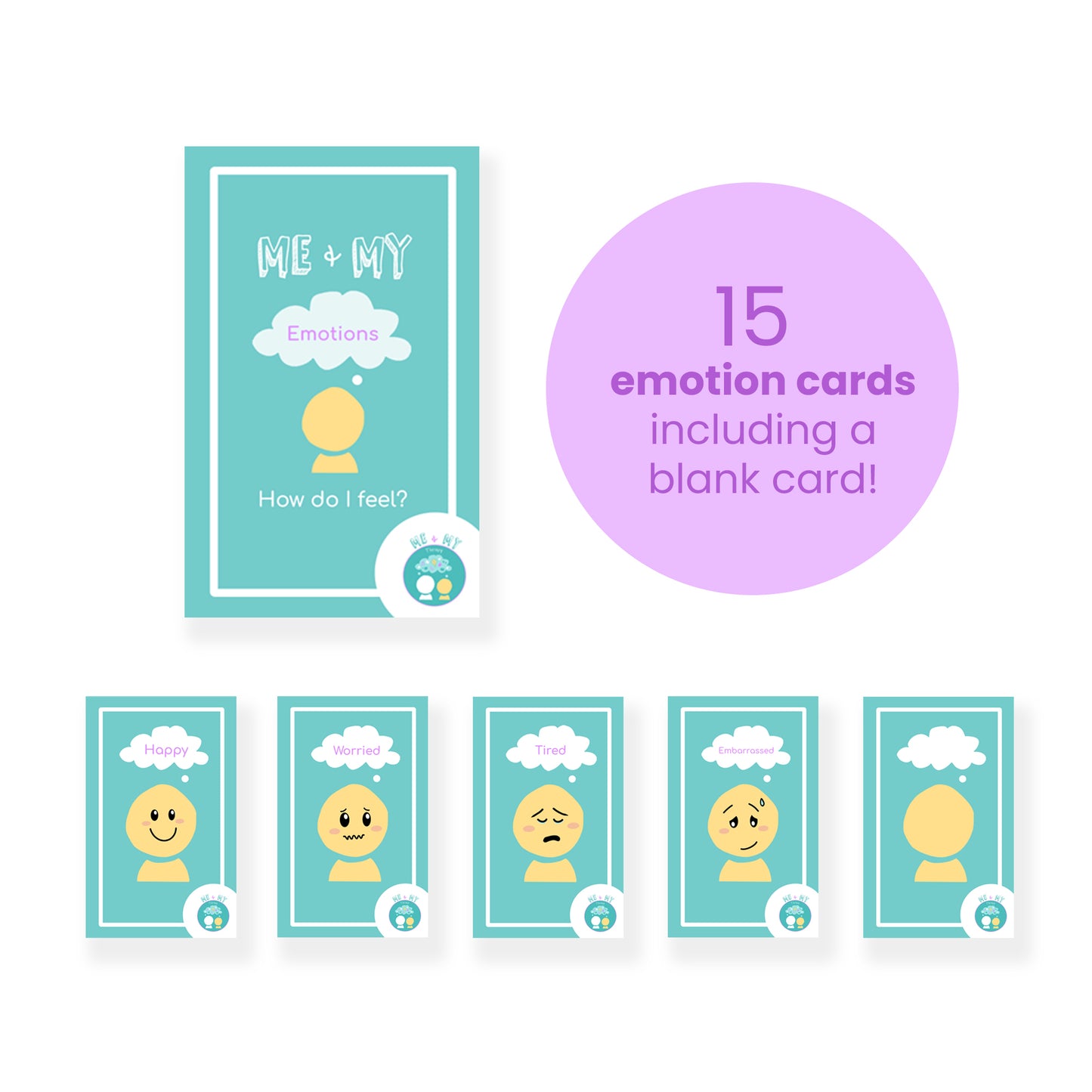 Me and My Emotions - Check in Cards